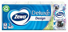 Салфетки гигиенические кармашки Zewa Deluxe 10 шт.