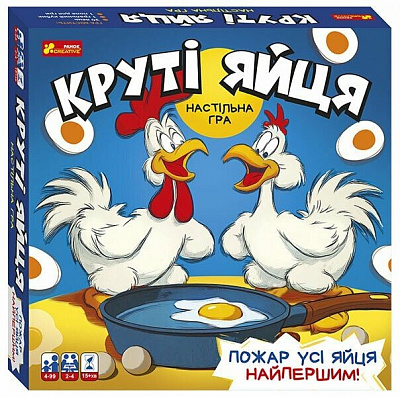 Игра настольная Ранок Крутые яйца 553670