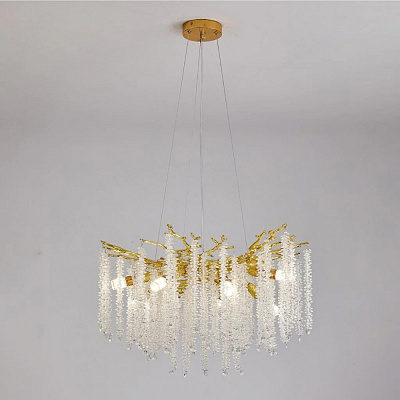 Люстра подвесная Luminaria Emma 8x60 Вт E14 Золотистая EMMA 8xE14 R600 GOLD