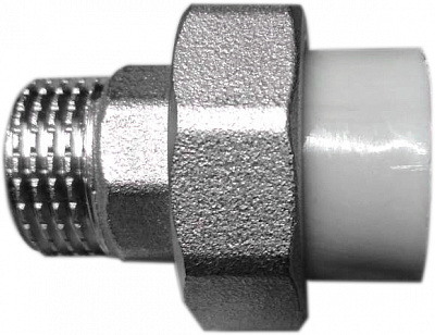 Муфта разъемная с наружной резьбой ETS ППР d20х1/2”