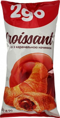 Круассан Любляна с карамельной начинкой 60 г (2go) 