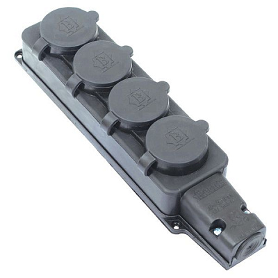 Колодка Bemis BK1-1402-3614 1Р IP54 каучуковая