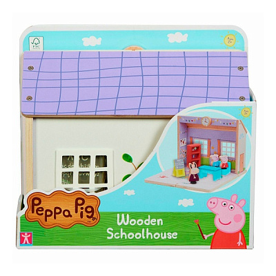 Игровой набор Peppa Wooden Школа Пеппы 7212 