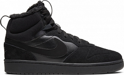Черевики Nike NIKE COURT BOROUGH MID 2 CQ4023-001 р.38,5 чорний