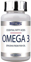 Добавка пищевая Scitec Nutrition Omega-3 100 шт./уп. 
