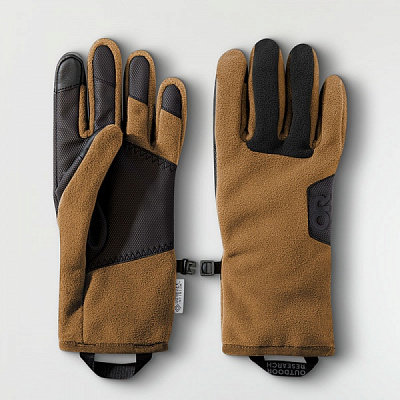 Варежки Outdoor Research MEN'S GRIPPER SENSOR GLOVES 283279-0014 р.L /коричневый