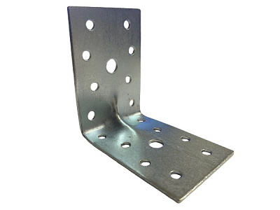 Кутник монтажний оцинкований B&G рівносторонній 70x70x50 мм 1,9 мм