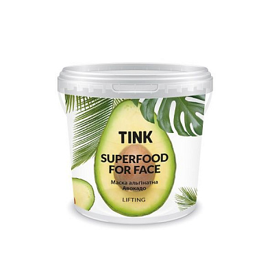 Маска для лица Tink альгинатная с лифтинг-эффектом Авокадо-Коллаген 15 г 1 шт.
