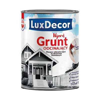 Ґрунт для дерева LuxDecor Njord мат 0,75 л