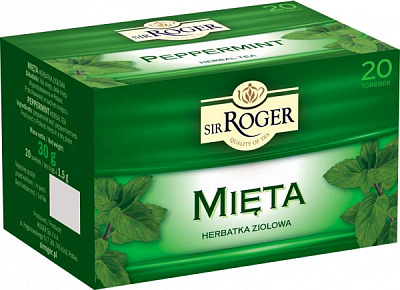Чай Sir Roger Перцовая мята 20 шт. 30 г 