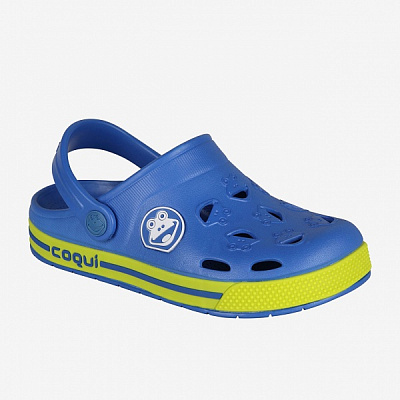 Сабо Coqui 8801 Royal/Citrus 101967 р.EUR 34/35 синий