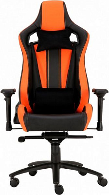 Кресло GT Racer X-0715 черно-оранжевый 