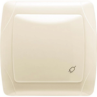 Розетка Viko Carmen 25.08.0055 кремова