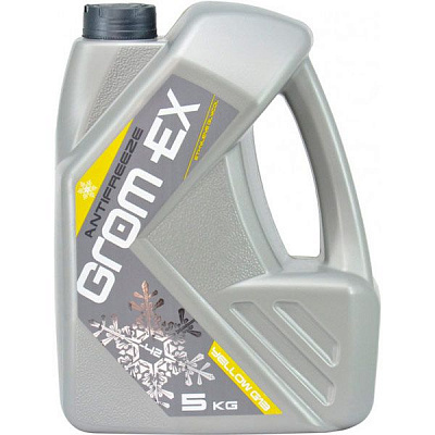 Антифриз Grom-Ex BASF GLYSANTIN -42°С 5л желтый 