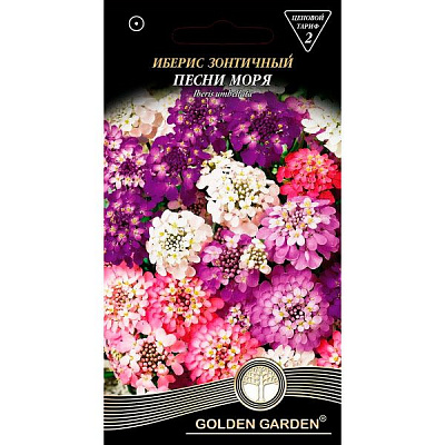 Насіння Golden Garden іберіс парасольковий Пісня моря 1 г