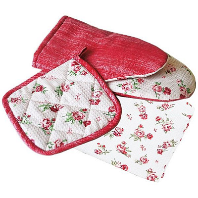 Набір кухонний Living Червона троянда 60x34 см