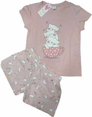 Комплект Роза для девочки 201113 р.152 светло-розовый 