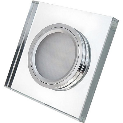 Светильник точечный Estares CR 114 LED 3W M/CHR 35 Вт GU5.3 зеркальное покрытие 