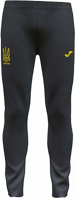 Штани форми збірної України 2021 Joma FED. FUTBOL UCRANIA LONG PANTS AT102368A150 р. XL сірий