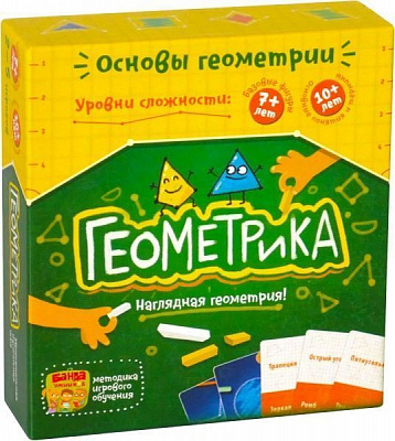 Игра настольная Банда умников Геометрика на украинском языке УКР004
