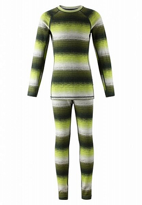 Комплект термобелья Reima Taival 536434-8946 100 темно-зеленый