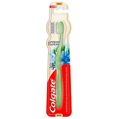 Зубна щітка Colgate Стародавні секрети Безпечне відбілювання м'яка 1 шт.