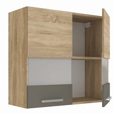 Шафа верхня Аліна В 80/71.8 ВТ дуб сонома/лате/дуб сонома SOKME