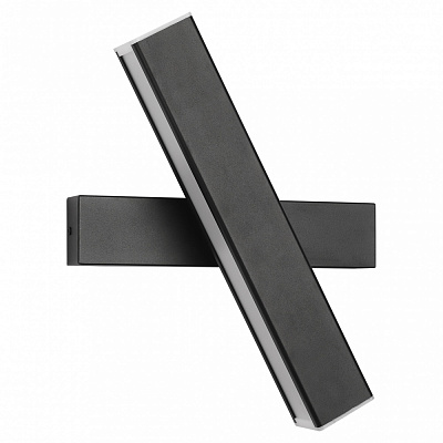 Светильник настенный Hopfen PLANK-1 BK 10 Вт черный