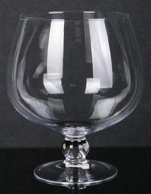 Ваза коньячка прозрачная Wrzesniak Glassworks