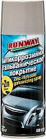 Антикорозионное гальваническое покрытие цинковое RunWay RW6120 450 мл