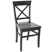 Стул обеденный Скиф МП Генри черный/черный