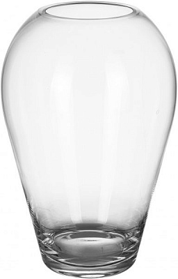 Ваза M h-35 см d-13 см WIVAS 478-01 прозора Wrzesniak Glassworks