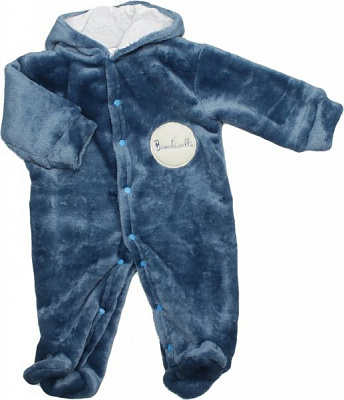 Комбінезон дитячий Bambinelli з мікрофіброю р.80 синій