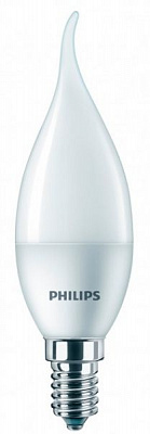 Лампа світлодіодна Philips ESS Candle 6,5 Вт BA35 матова E14 220 В 4000 К