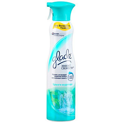 Освежитель воздуха Glade Эффект свежести Брызги водопада