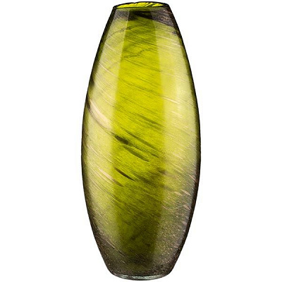 Ваза декоративная Кайок зеленая 45 см