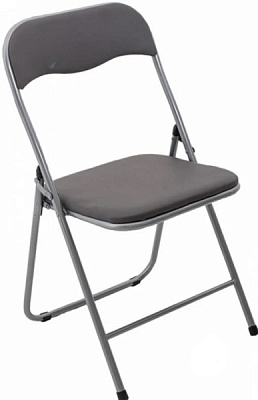 Стул обеденный раскладной Simply серый/серый