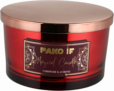 Свеча ароматическая Pako-If Magical candle 130x80 мм Tuberose&Jasmine