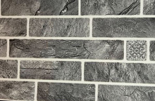 3D-панель з ПВХ HODM Цегляна кладка XBM-34 600x300x2 мм