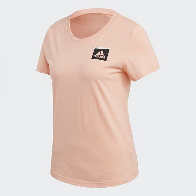 Футболка Adidas W MH Photo Tee ED6168 S розовый
