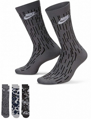 Шкарпетки Nike EVERYDAY ESSENTIAL DH3414-902 р.XL сірий