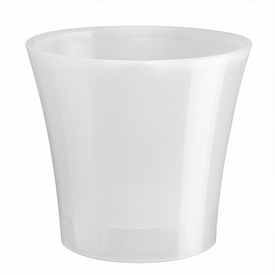 Вазон пластик Arte круглий прозорий 3,5 л Santino (2004710)