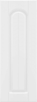 Фасад для кухні Грейд-Плюс Прованс білий гладкий №383 713x260 лівий