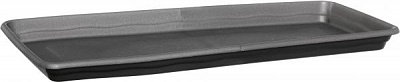 Поддон пластиковый Plastiken Terra Plato Jardinera антрацит 7601 прямоугольный антрацит 