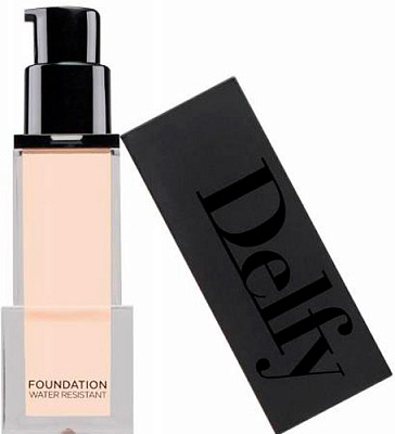 Крем тональный Delfy Foundation Water Resistant 10 ivory 35 мл
