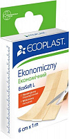 Лейкопластырь ECOPLAST экономичный EcoSoft L 6 см 1 м нестерильные