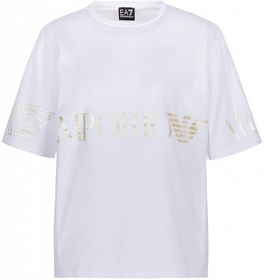 Футболка EA7 3KTT18-TJ29Z-0101 р.L белый