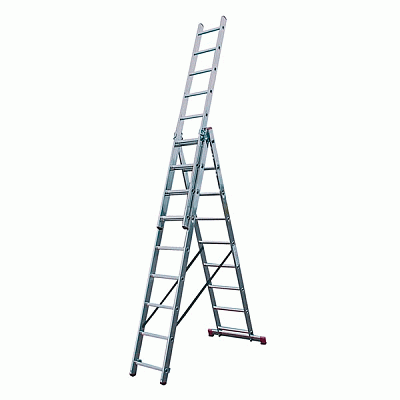 Лестница 3-секционная универсальная Krause Corda 3x9 (030399)