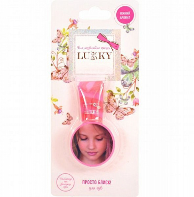 Блиск для губ Lukky дитячий Полуничне суфле