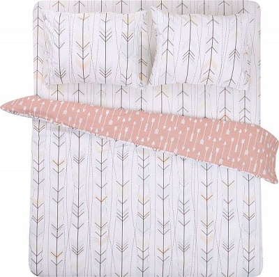 Комплект постільної білизни Ніжні мотиви 1,5 різнокольоровий Rigel
